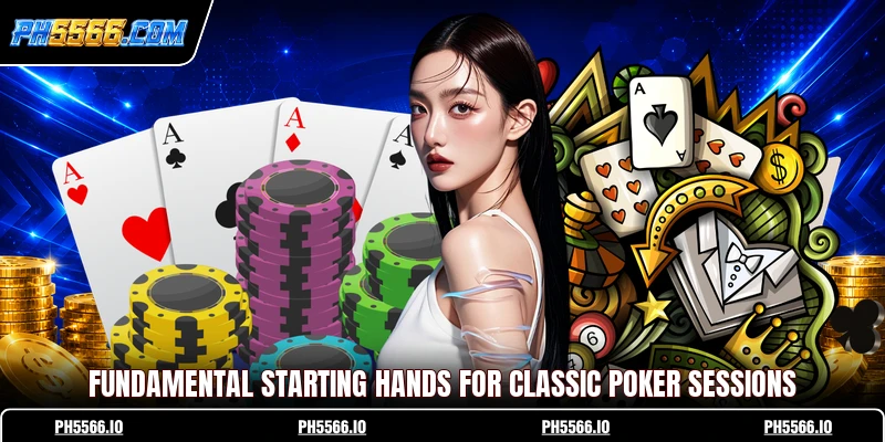 Fundamental starting hands for classic poker sessions