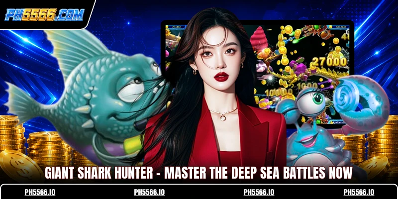 Giant Shark Hunter - Master The Deep Sea Battles Now