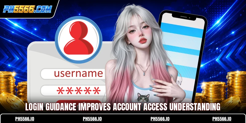 Login guidance improves account access understanding