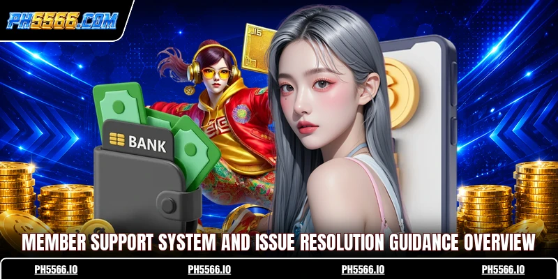 Member support system and issue resolution guidance overview
