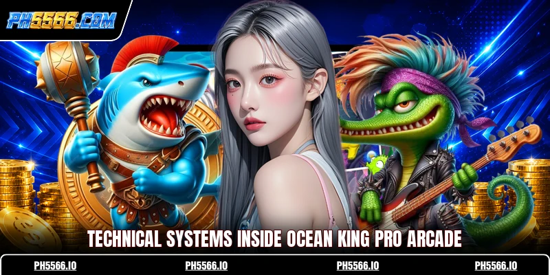 Technical systems inside Ocean King Pro arcade